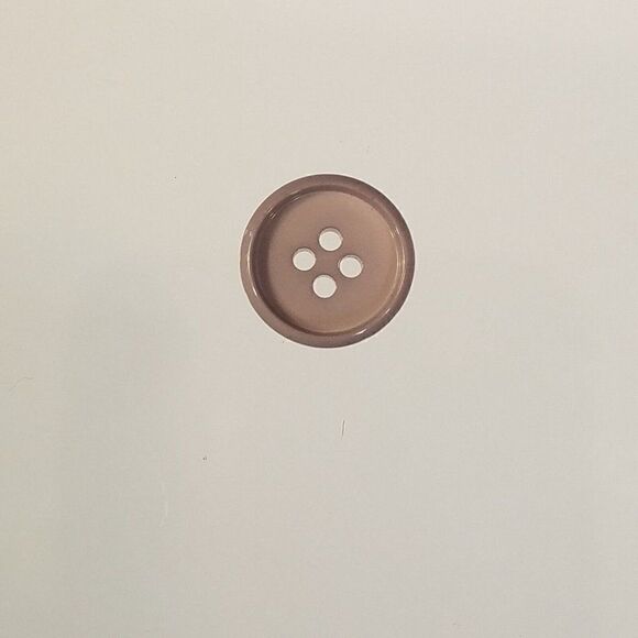 Missoni Replacement Button 4 Hole Gray Plastic Button - Picture 7 of 8